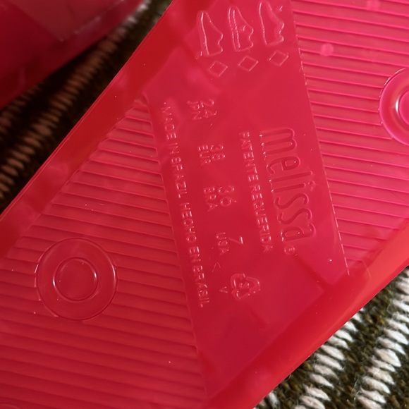 NWB Y/Project x Melissa Pink Jelly Orchid Sandals Size 7 - Picture 3 of 4